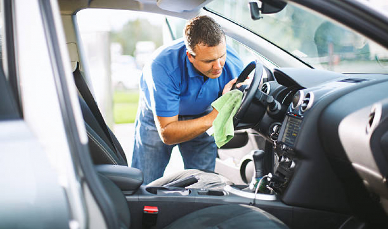 Preço de Higienização Interna Automotiva Adradina - Higienização Interna Veículo
